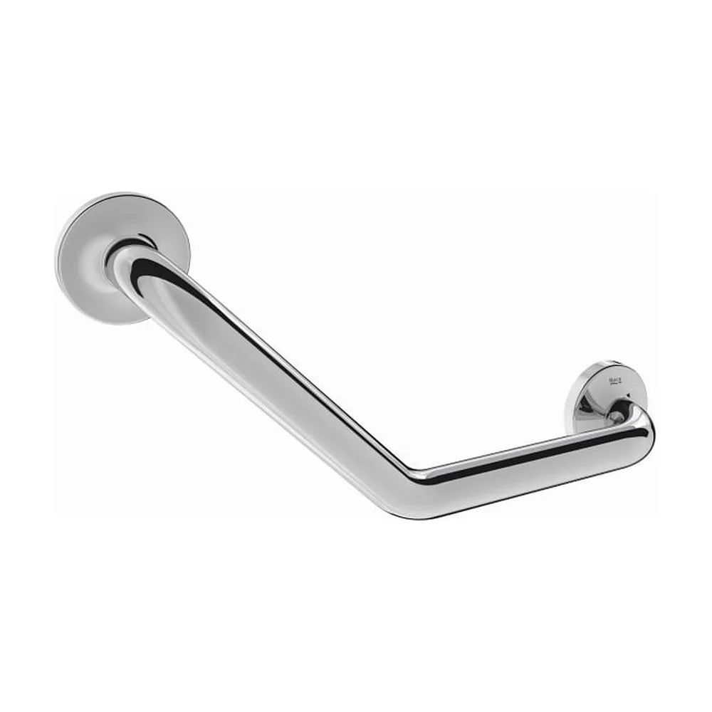 Asa de baño angular 135 grados acero inoxidable 48x8x24 cm Roca - Vista 1