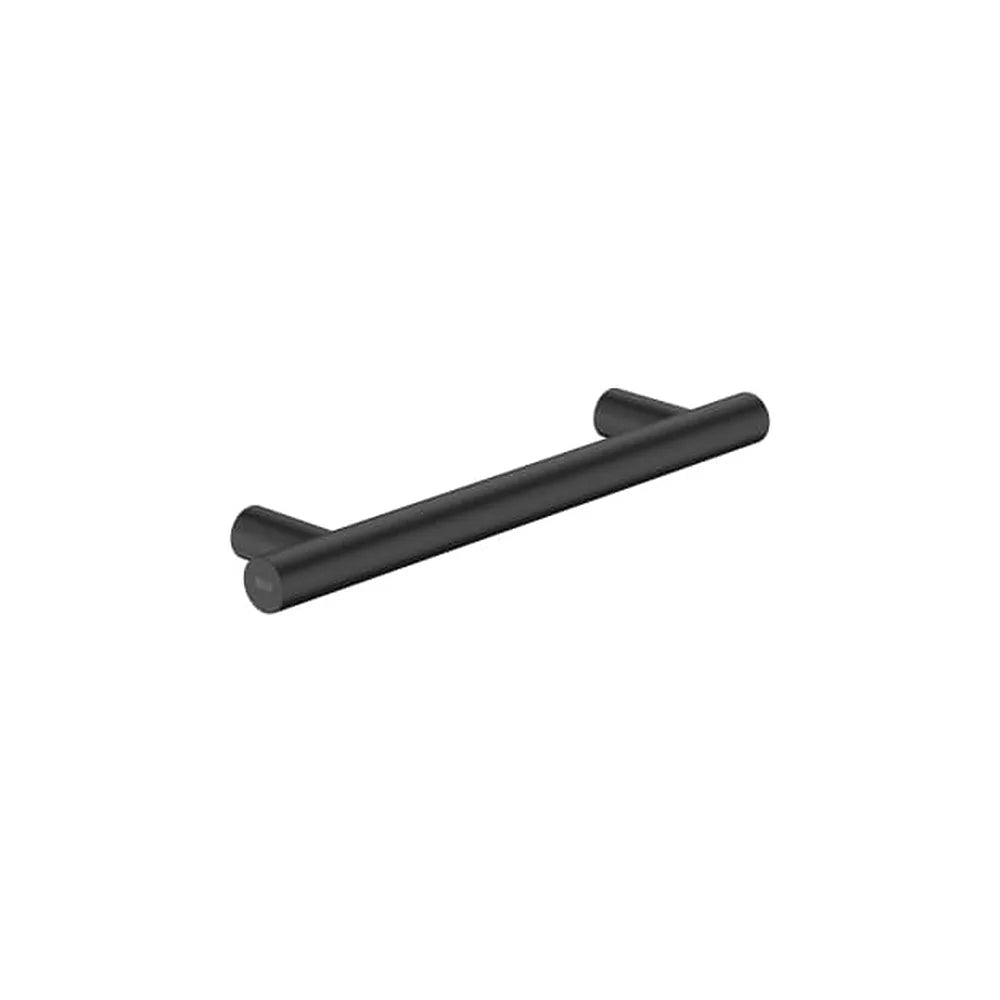 Asa recta para baño 40x8 cm soporte 120 kg color negro mate Roca - Vista 1