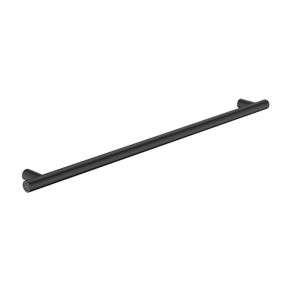 Asa recta para baño 100x8 cm para movilidad reducida color negro mate Roca - Vista 1