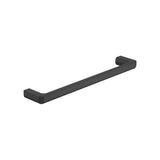 Toallero de Lavabo Diseño Minimalista Tempo 45x7cm Negro Mate Roca