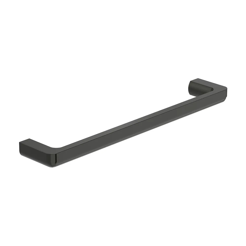 Toallero de lavabo 45x7 cm acabado negro titanio diseño minimalista Roca - Vista 2