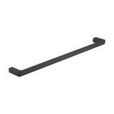 Toallero de Lavabo Diseño Minimalista Tempo 60x7cm Negro Mate Roca