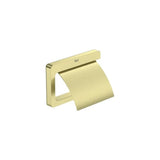 Portarrollo con Tapa Mural Metal Cromado Brillante 4x11 6 Cm Tempo 15x2 cm Roca