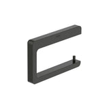 Portarrollo Sin Tapa Mural Metal Titanio 2x9 5 Cm Tempo 15x2 cm Negro Roca