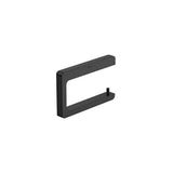 Portarrollo Sin Tapa Mural Metal Titanio Cepillado 2x9 5 Cm Tempo 15x2 cm Negro Roca