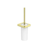 Escobillero de Pared de Plástico Diseño Minimalista Cromado Brillante Tempo Roca