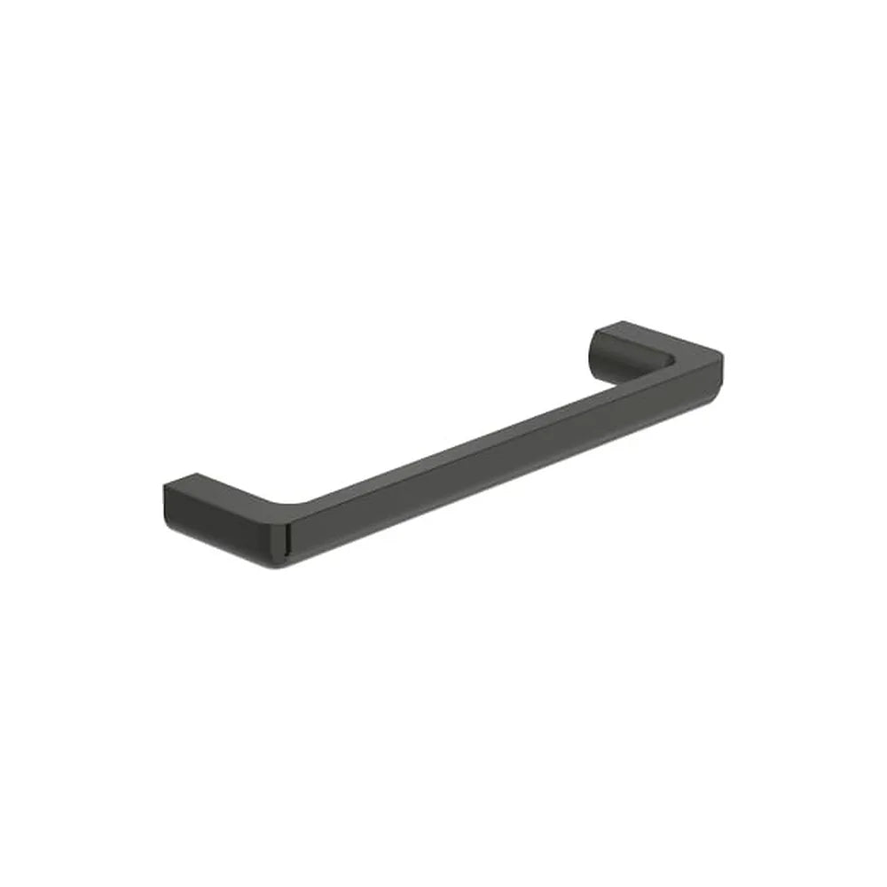 Toallero de lavabo negro titanio 30x7 cm diseño minimalista Tempo Roca - Vista 1