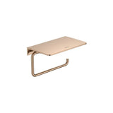 Portarrollo con Repisa Mural Cromado con Tapa 15x9x8.7cm Roca