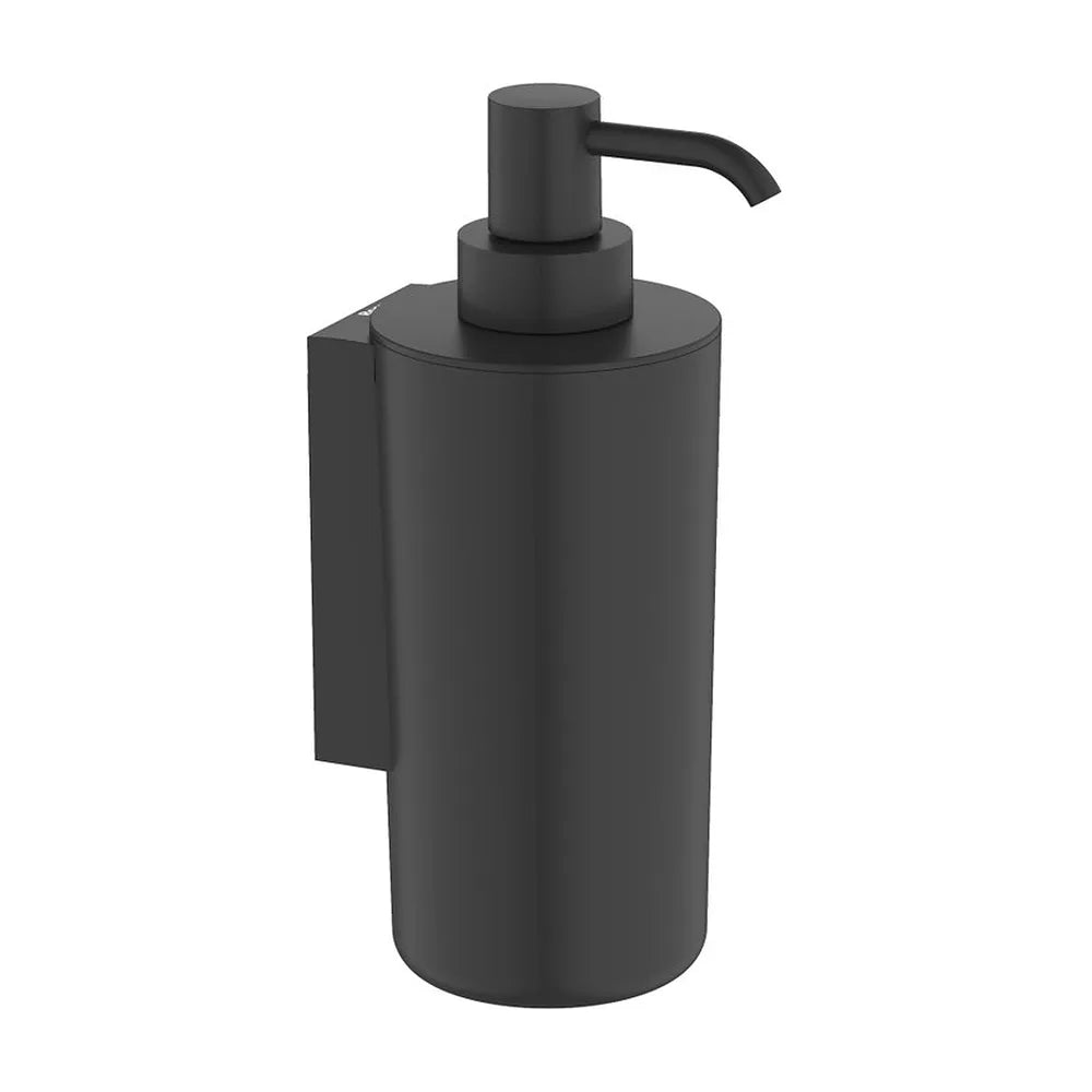 Dosificador de pared mural 8 2x6 2x17 2 cm capacidad 250 ml negro mate Roca - Vista 2