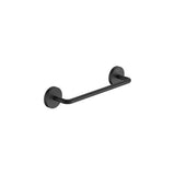 Toallero de Lavabo Mural Redondo Victoria 30x6x5cm Negro Mate Roca