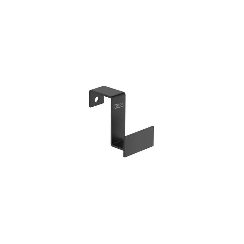 Percha para mueble acero inoxidable negro mate 40x59x50 mm Roca - Vista 1