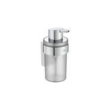 Wall Dispenser Chrome with Adhesive or Screw Installation Victoria 16x9x7cm Roca