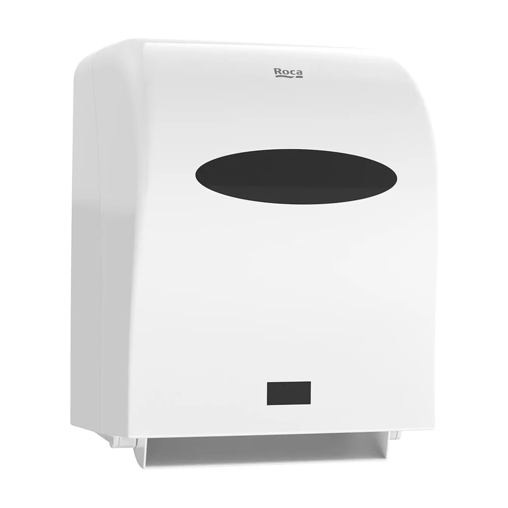 Dispensador Automático de Toallas con Sensor Mural 40x30x22cm Blanco Roca - Vista 2