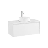 Móvel Base Suspenso 1 Gaveta para Lavatório de Sobrepor X 44 Cm Branco Mate Ona 99x45 cm Roca