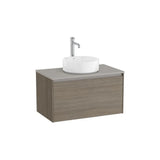 Mueble Base Suspendido Cajón para Lavabo Sobre Encimera 79x45x44cm Colección Ona Roca
