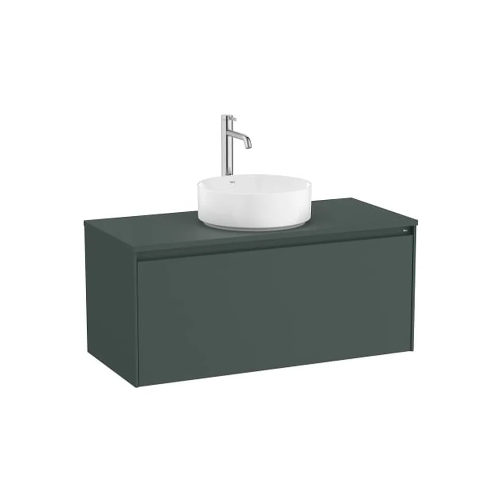 Mueble base suspendido un cajón para lavabo sobre encimera 99x45x44 cm Roca - Vista 1