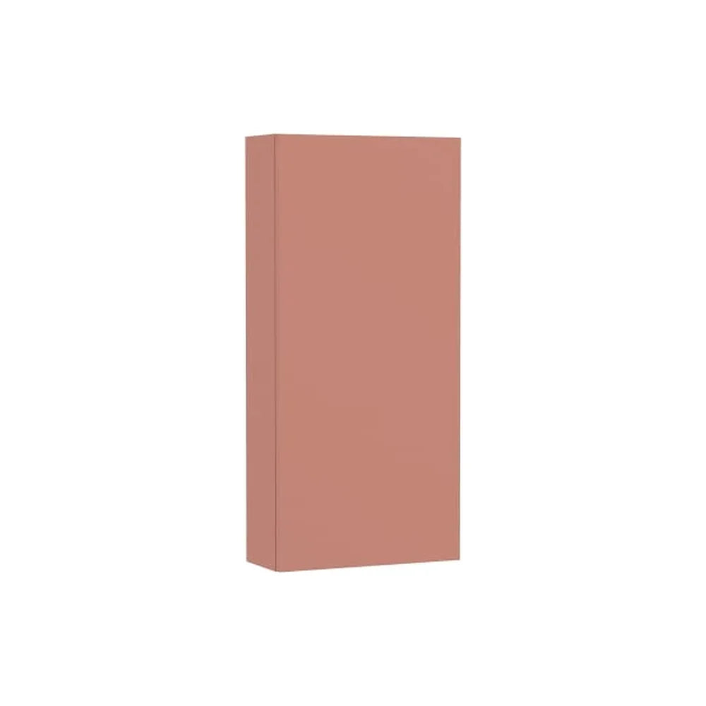 Armario Alto de Una Puerta Suspendido con Estantes Regulables Color Terracota Claro Roca - Vista 1