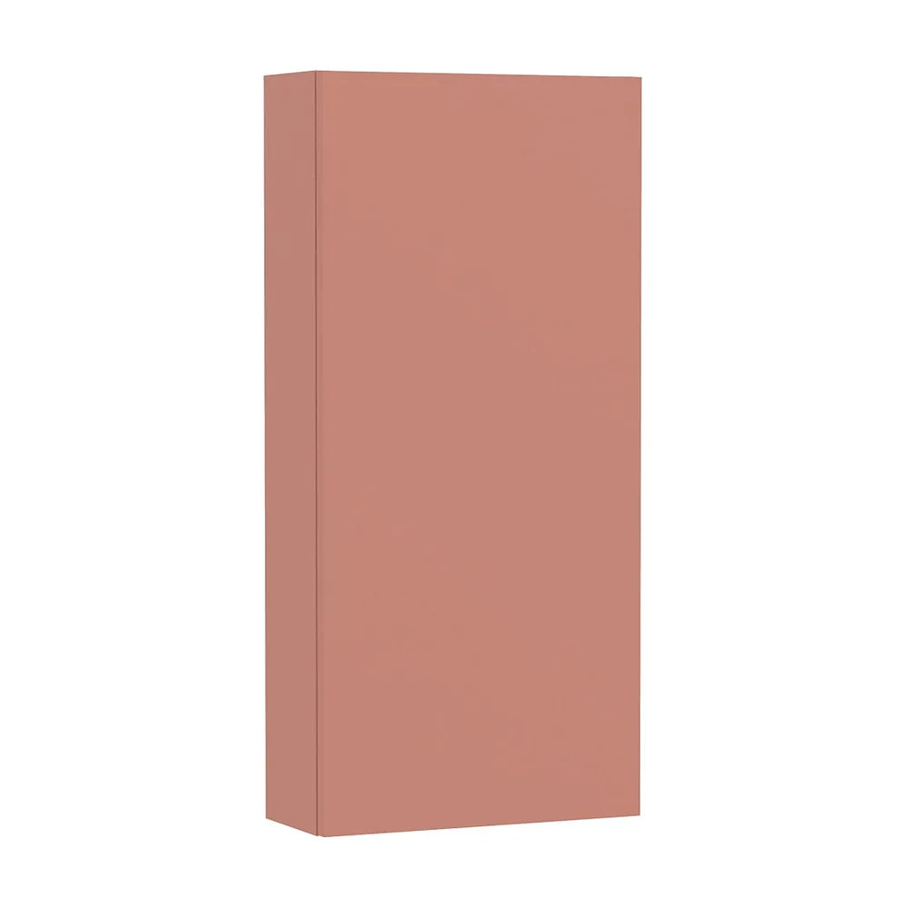 Armario Alto de Una Puerta Suspendido con Estantes Regulables Color Terracota Claro Roca - Vista 2