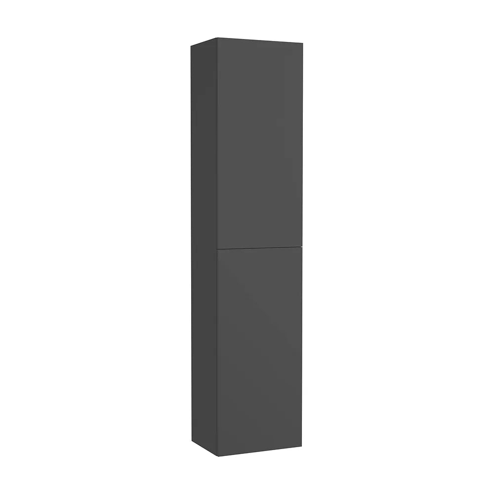 Columna suspendida de dos puertas reversible con estantes regulables 35x25x150 cm Roca - Vista 2