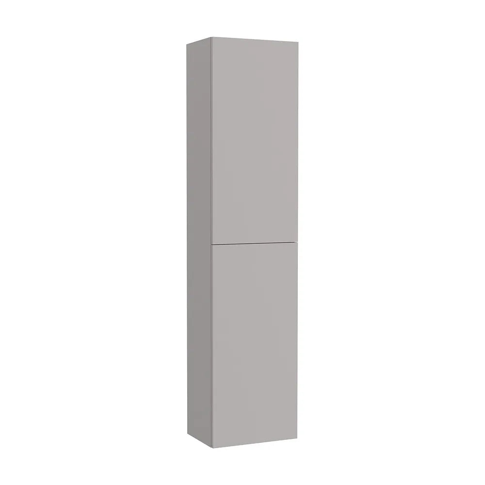 Columna de dos puertas reversible con estantes regulables y instalación suspendida 35x25x150 cm Roca - Vista 2
