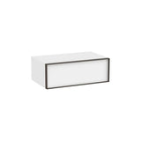 Meuble Mural Suspendu Un Tiroir Blanc Mat Dimensions X 28 Cm Design Collection Inspira 78x48 cm Roca
