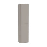 Columna Suspendida de Dos Puertas Batientes con Estantes Regulables Gris Arena Colección Inspira Roca
