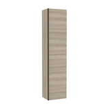 Colonne Murale Suspendue 2 Portes Avec Étagères Réglables X 175 Cm Finition Pin Blanc Design Inspira 40x32 cm Roca