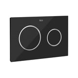 Dual Flush Operating Plate Cristal Duplo WC One 25x16cm Roca