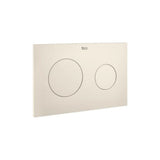 Dual Flush Operating Plate para Sistemas 25x16cm Beige Roca