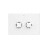 Placa de Accionamiento Neumática Doble Descarga para Inodoro Suspendido Duplo WC One 246x25x166mm Roca