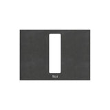 Panel Frontal para Pulsadores Ps4 Porcelana Negra Duplo 20x14cm Roca