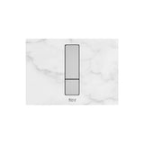 Panel Frontal para Pulsadores Ps4 Doble Descarga en Mármol Duplo 20x14cm Roca
