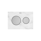 Painel Frontal para Dois Botões Duplos Acabamento Mármore X 145 Mm Compatível Com Pulsadores Ps3 202x3 cm Roca