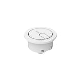 Doble Pulsador para Mecanismo de Descarga Plus D8 Ø58mm Compatible con Cisternas Roca
