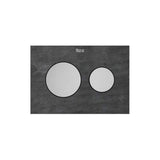 Panel Frontal para Pulsadores 2 Botones Pizarra Duplo 20x0.3x14.5cm Roca