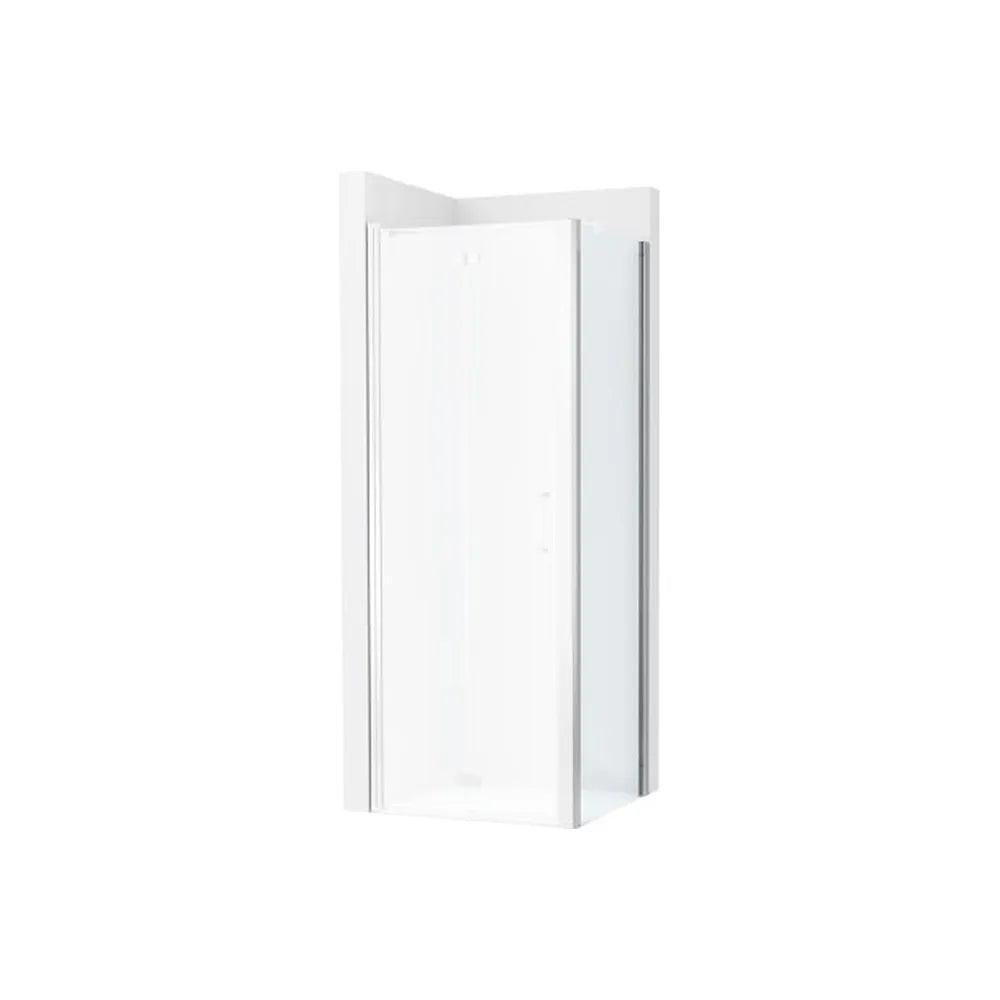 Lateral fijo de ducha 70x200 cm cristal transparente perfil plata brillo Roca - Vista 1