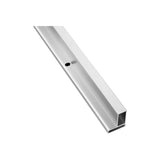 Perfil Suplementario Vertical Lateral Plata Brillo 200 cm Roca