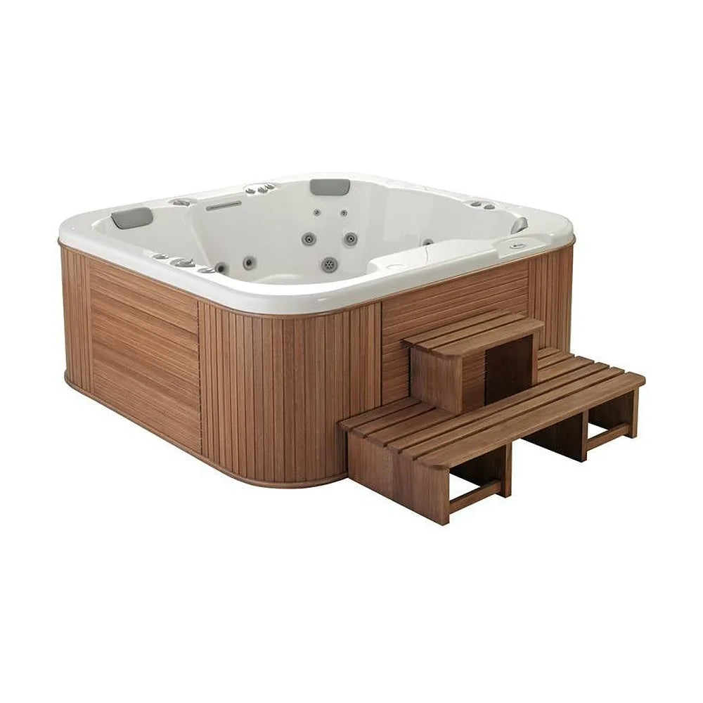 Spa apto para cinco personas de forma cuadrada de 213 cm fabricado en acrílico Broadway Family Roca - Vista 1