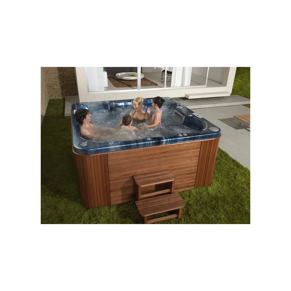 Spa apto para cuatro personas de forma cuadrada de 193 cm fabricado en acrílico Broadway Roca - Vista 2