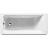 Banheiro Retangular Fabricada Em Acrílico de Cor Branca Easy Square 170 cm Roca
