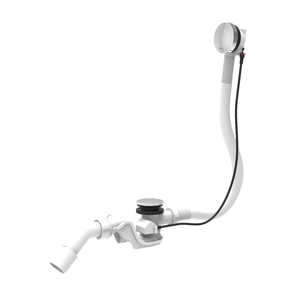 Bañera de forma rectangular de 100 cm fabricada en acero de color blanco Contesa Roca - Vista 4
