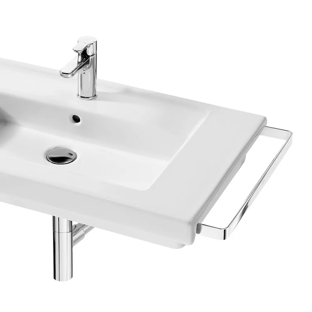 Lavabo para Dos Personas Prisma 120 cm Blanco Roca - Vista 2
