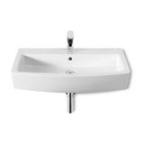 Lavabo con Juego de Fijación Hall 65 cm White Roca