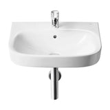 Lavatório para Instalação Em Parede Fabricado Em Porcelana de Cor Branca Debba 65 cm Roca