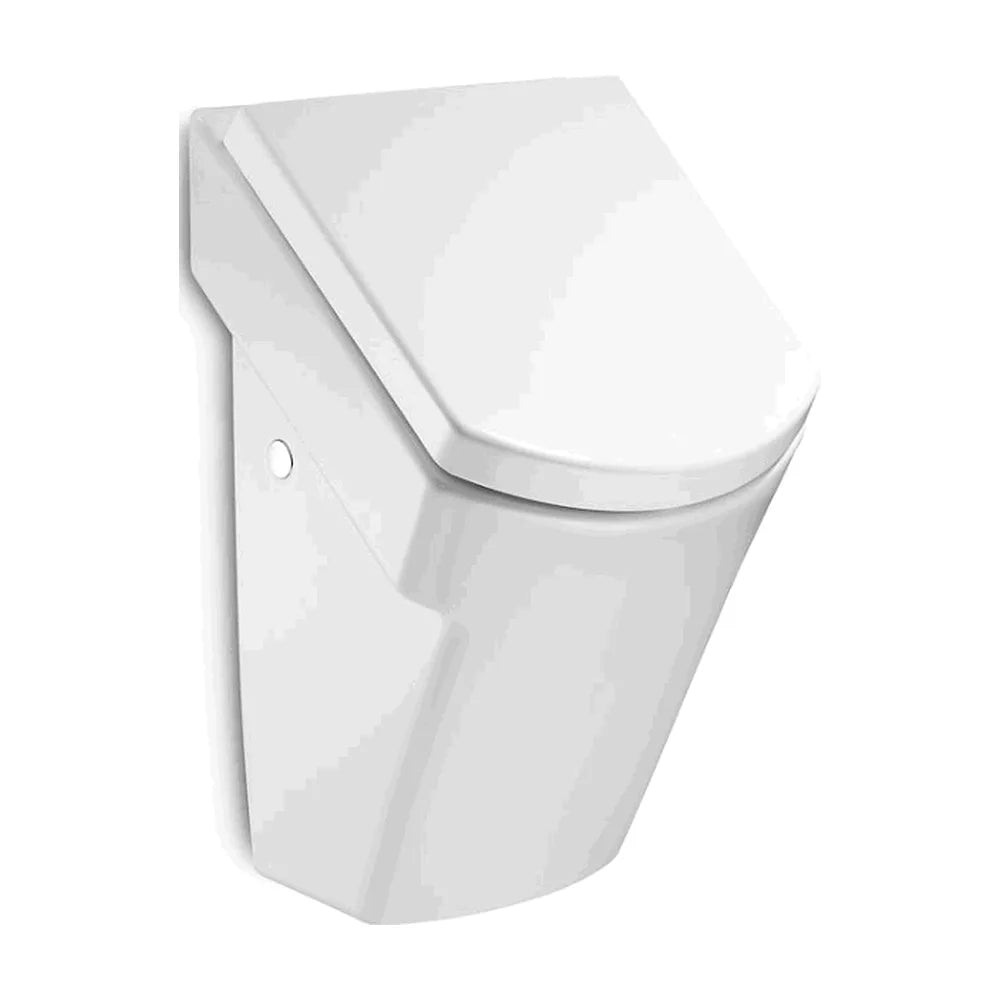 Urinario con tapa y sifón de 30 cm fabricado en porcelana de color blanco Hall Roca - Vista 1