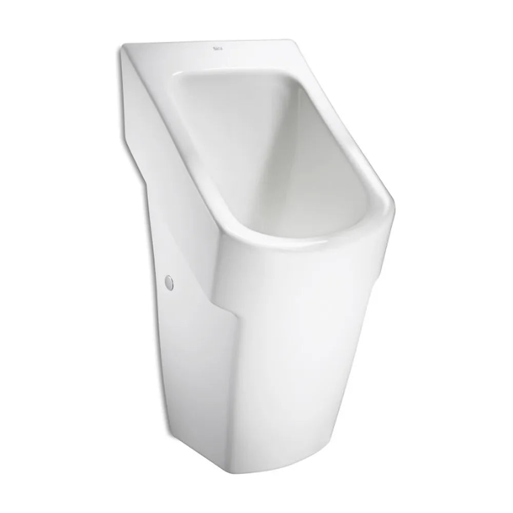 Urinario recomendado para espacios públicos de 32,5 cm fabricado en porcelana de color blanco Waterless Hall Roca - Vista 1