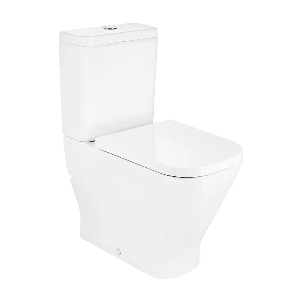 Conjunto de Inodoro Completo para Movilidad Reducida de Altura Confort Rimless Salida Dual The Gap Square Roca - Vista 1