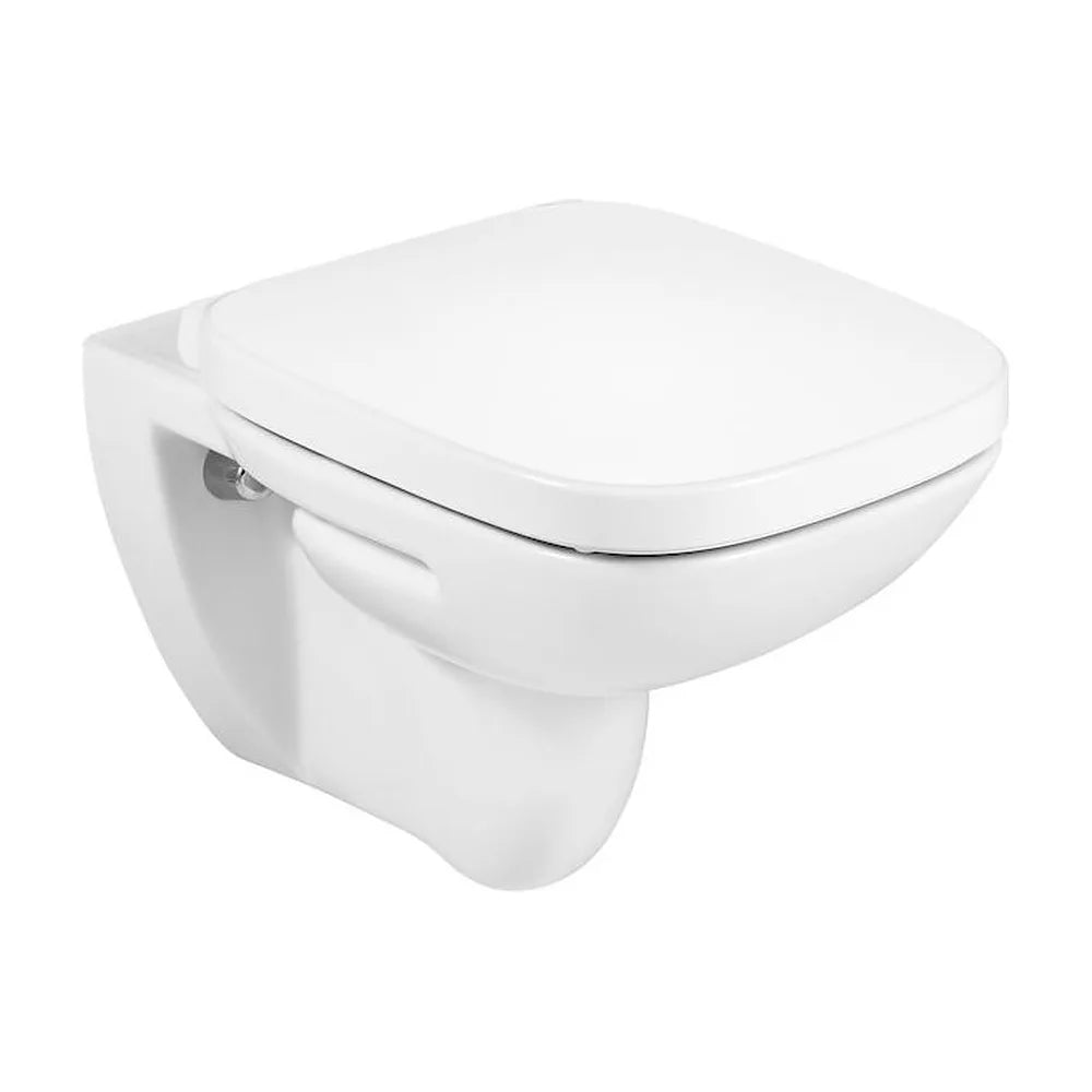 Inodoro para Instalación Suspendida Salida Horizontal Debba 35,5 cm Blanco Roca - Vista 1