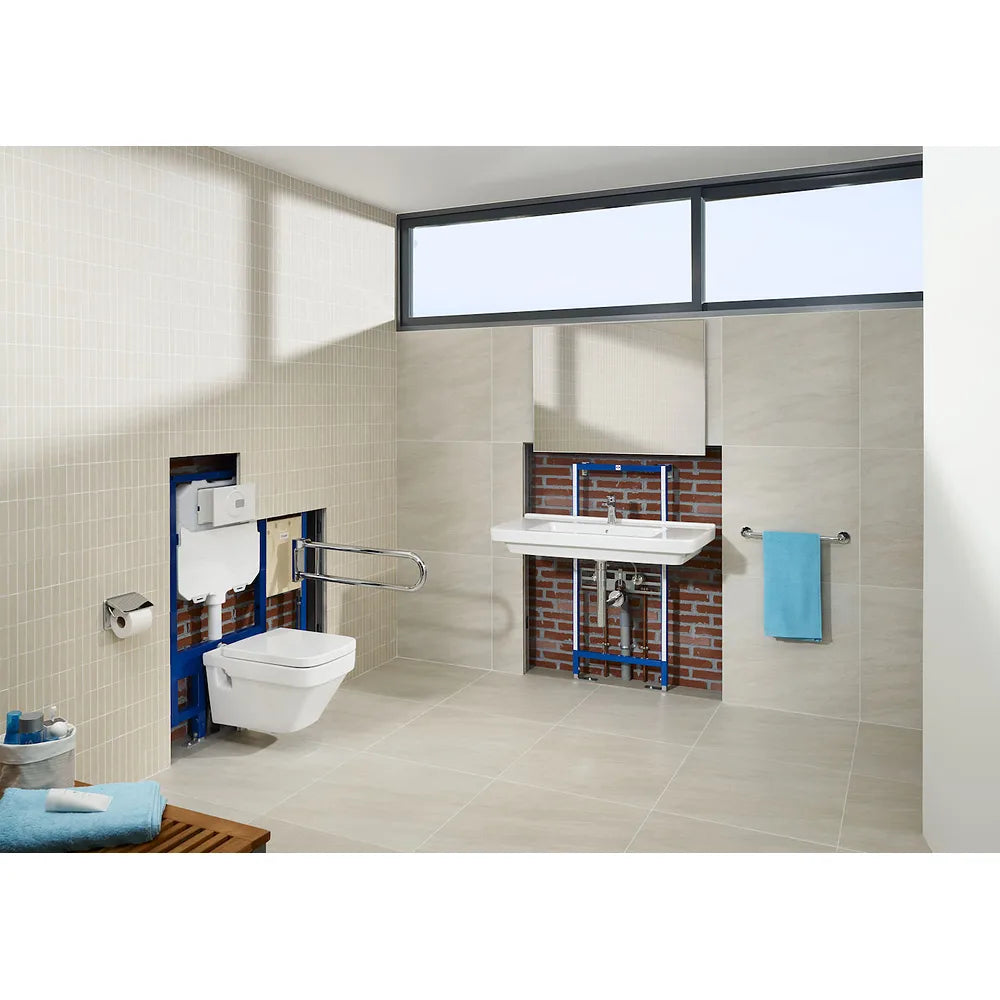 Bastidor empotrable para lavabo suspendido de 50 cm fabricado en metal Duplo Lavabo Roca - Vista 3