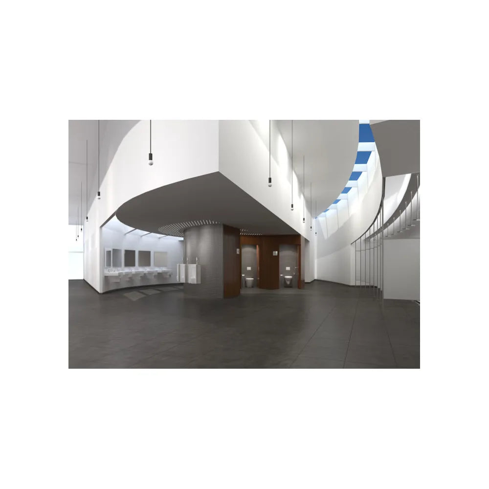 Urinario de alimentación superior de 49 cm fabricado en porcelana de color blanco Site Roca - Vista 2